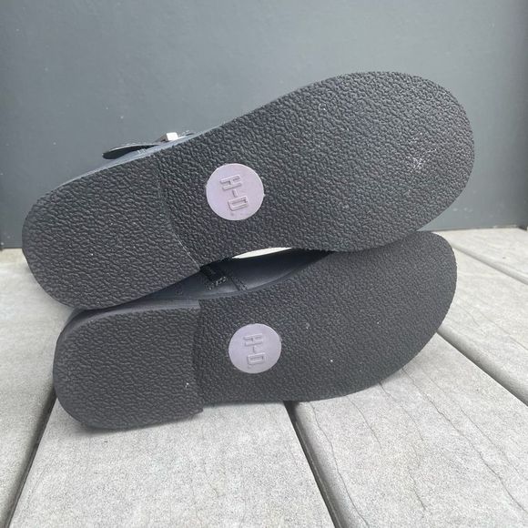 Harley Davidson Motorcycle Riding Boots Grey Tall Logo Women's US 7 - Picture 12 of 12